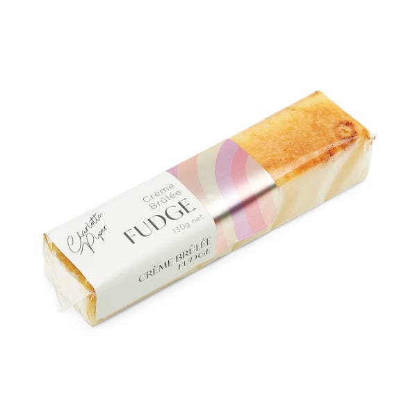 CHARLOTTE PIPER CREME BRULEE FUDGE 130G