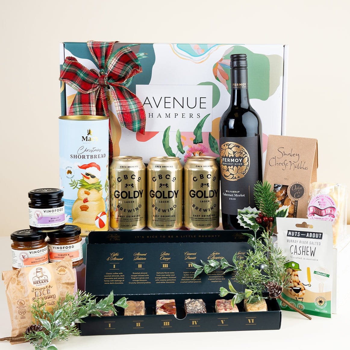 Christmas Wine & Beers Gift Hamper